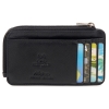 Albatross AL NEW07 L BLACK etui na karty skórzane czarne RFID
