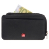 Albatross AL NEW07 L BLACK etui na karty skórzane czarne RFID