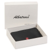 Albatross AL NEW07 L BLACK etui na karty skórzane czarne RFID