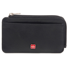 Albatross AL NEW07 L BLACK etui na karty skórzane czarne RFID Albatross AL NEW07 L BLACK etui na karty skórzane czarne RFID