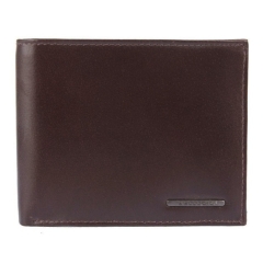 Bellugio AM-21R-033 CHOCO BROWN portfel męski skórzany brązowy