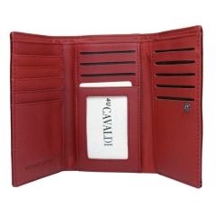 Cavaldi AR H29-3-RS9/5935 RED portfel damski skórzany czerwony