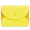DuDu Adriatic-Citrus yellow etui na karty skórzane cytrusowy żółty