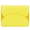 DuDu Adriatic-Citrus yellow etui na karty skórzane cytrusowy żółty