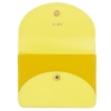 DuDu Adriatic-Citrus yellow etui na karty skórzane cytrusowy żółty