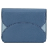 DuDu Adriatic-Denim Blue etui na karty skórzane niebieski