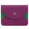 DuDu Adriatic-Fuchsia etui na karty skórzane fuksjowe
