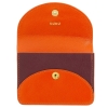 DuDu Adriatic-Orange etui na karty skórzane pomarańczowe