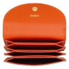 DuDu Adriatic-Orange etui na karty skórzane pomarańczowe