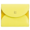 DuDu Mediterranean-Citrus yellow portfel skórzany cytrusowo żółty