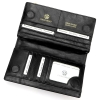 Gregorio LS-124 BLACK portfel damski skórzany czarny RFID DAR 69