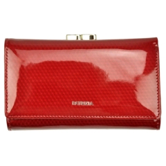 PATRIZIA CB-108 RED portfel damski skórzany czerwony