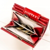 Peterson PTN 42329-RS/3627 RED portfel damski skórzany czerwony