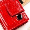 Peterson PTN 42329-RS/3627 RED portfel damski skórzany czerwony