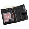 Peterson PTN N4L-BUF-0864 BLACK portfel męski skórzany czarny