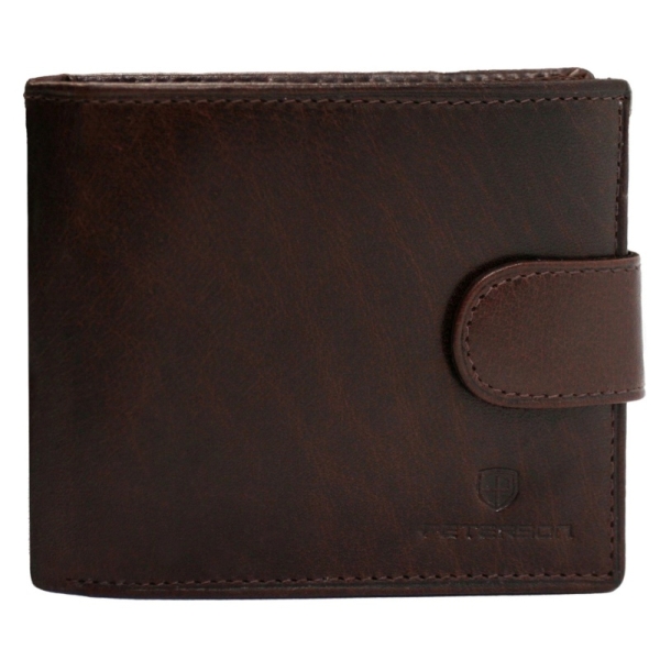 Peterson PTN N992L-BUF-0918 BROWN portfel męski skórzany brązowy