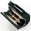 Peterson PTN PS329-FDS/1879 GREEN portfel damski skórzany zielony