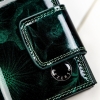 Peterson PTN PS329-FDS/1879 GREEN portfel damski skórzany zielony