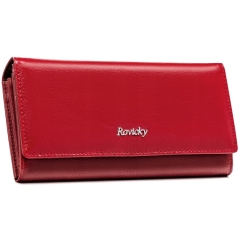Rovicky DAR 32 RPX-24-ML/4841 RED portfel damski skórzany czerwony