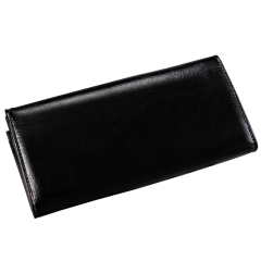 Rovicky DAR 32 RPX-24-ML/4858 BLACK portfel damski skórzany czarny