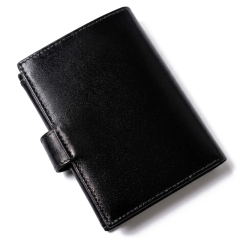 Rovicky DAR 37 N4L-RVT/0490 BLACK portfel męski skórzany czarny