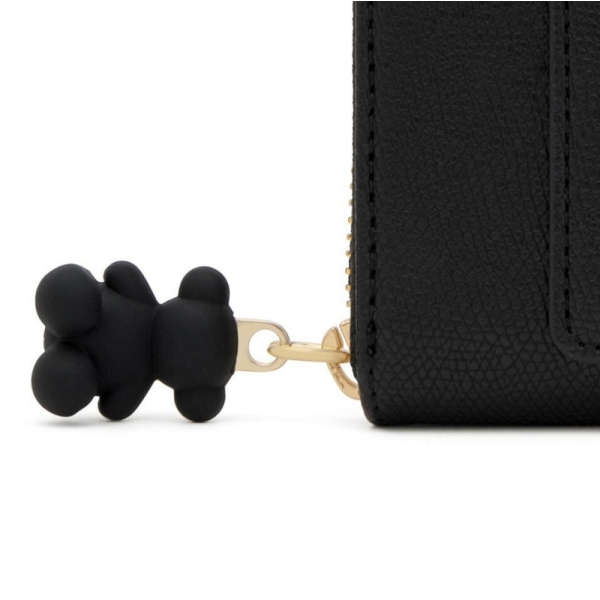 TOUS 2002374051 BILLETERA M.TOUS BACK TO BASICS NEGRO portfel damski czarny