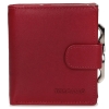 Toscanio T1124 CZERWONY portfel damski skórzany czerwony