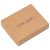 Toscanio T1123 CZARNY portfel damski skórzany czarny