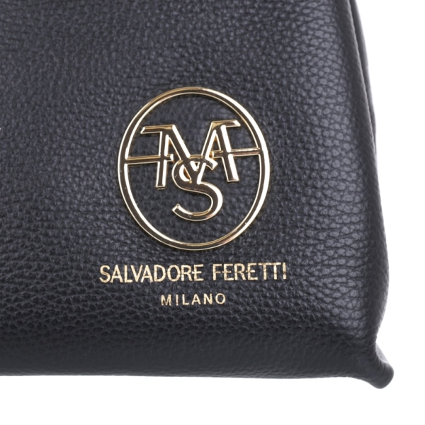 Salvadore Feretti SAL 169 torebka damska skórzana czarna