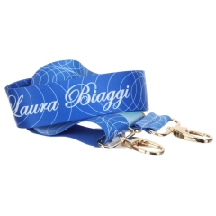 Laura Biaggi DAR 15 pasek  do torebki niebieski
