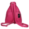 MIL/KAR 115 plecak damski skórzany różowy