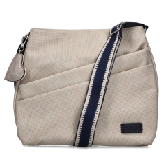 Rieker H1004-60 BEIGE torebka damska EKO beżowa