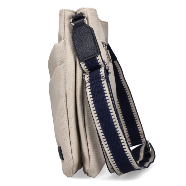 Rieker H1004-60 BEIGE torebka damska EKO beżowa