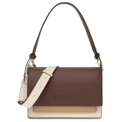 TOUS 2002358201 BANDOLERA M.AUDREE SAFF BEIGE-MARRON torebka damska