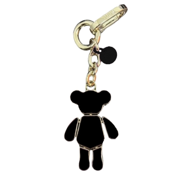 TOUS 2002377051 LLAVERO TOUS PUPPET BEAR NEGRO-DORADO brelok ozdobny