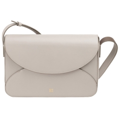DuDu Agnese-Pearl grey torebka damska perłowy szary