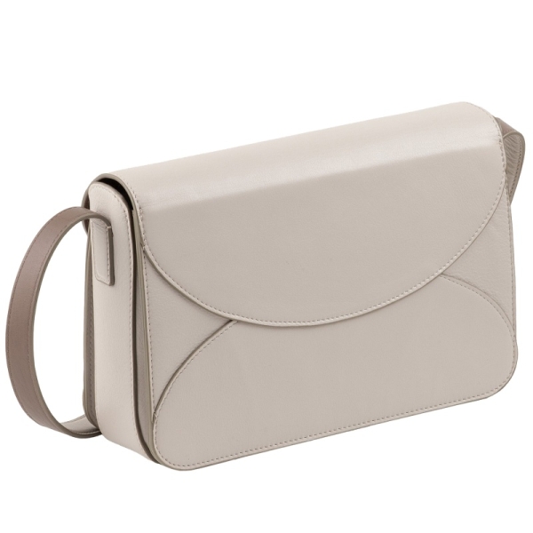 DuDu Agnese-Pearl grey torebka damska perłowy szary