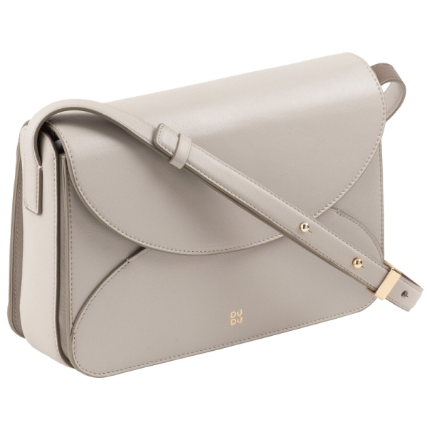 DuDu Agnese-Pearl grey torebka damska perłowy szary
