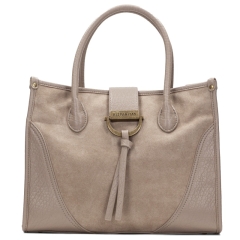 Hispanitas BI265022 SUEDE-I26 CASTORO torebka damska beżowa
