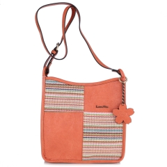 Laura Vita AXELLE 03 YH240726-C ORANGE torebka damska pomarańczowa
