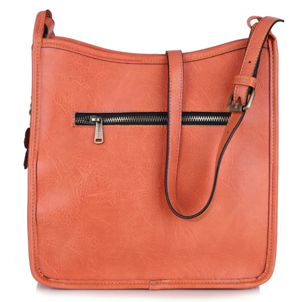 Laura Vita AXELLE 03 YH240726-C ORANGE torebka damska pomarańczowa