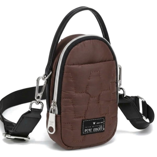 PEPE Moll 262354 GALENA BROWN saszetka damska brązowa
