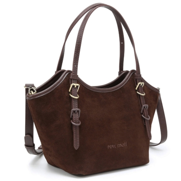 PEPE Moll 262360 GEMINA BROWN torebka damska czekoladowa