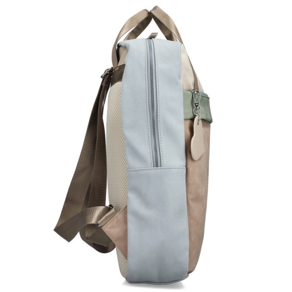 Rieker H1303-92 BEIGE COMBINATION plecak damski wielokolorowy