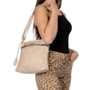 Rieker H1519-65 BEIGE COMBINATION torebka damska EKO beżowa