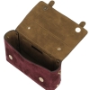 Toscanio TOS G190 BORDO D54 torebka damska skórzana burgundowa