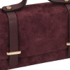 Toscanio TOS G190 BORDO D54 torebka damska skórzana burgundowa