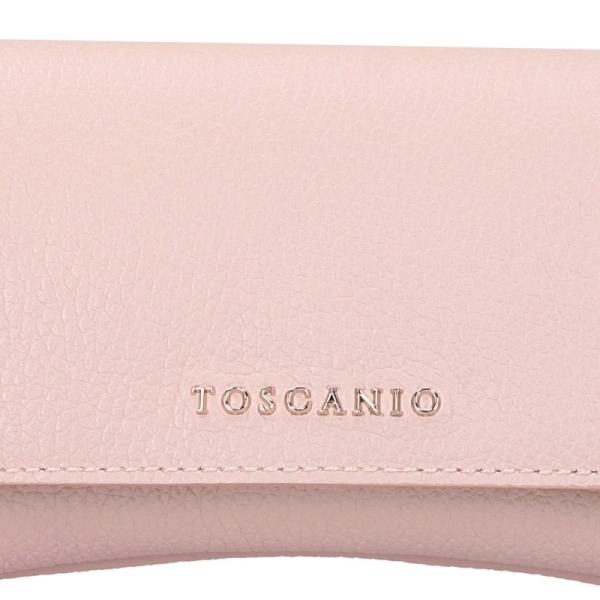 Toscanio TOS H26 FUKSJA T3203 torebka damska skórzana jasny róż