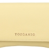 Toscanio TOS H26_T071 ŻÓŁTY T0715 torebka damska skórzana żółta