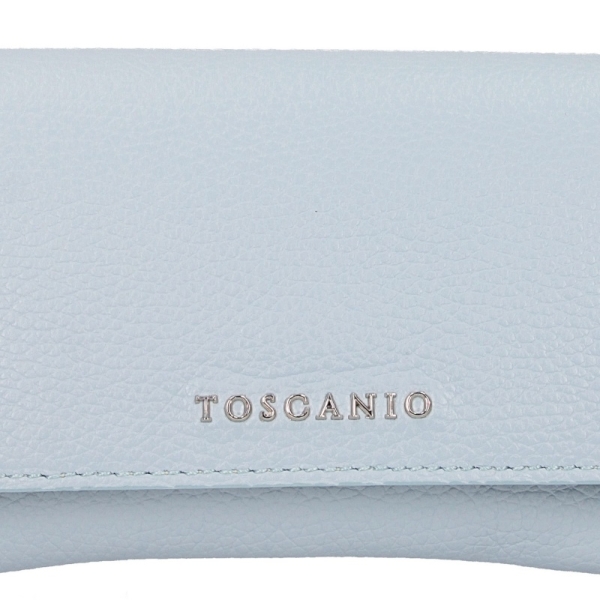 Toscanio TOS H26_T421 BŁĘKIT T4215 torebka damska skórzana błękitna